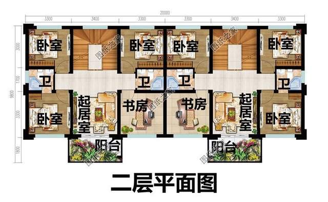 雙拼別墅設(shè)計合集，闔家歡樂，既舒適又溫馨