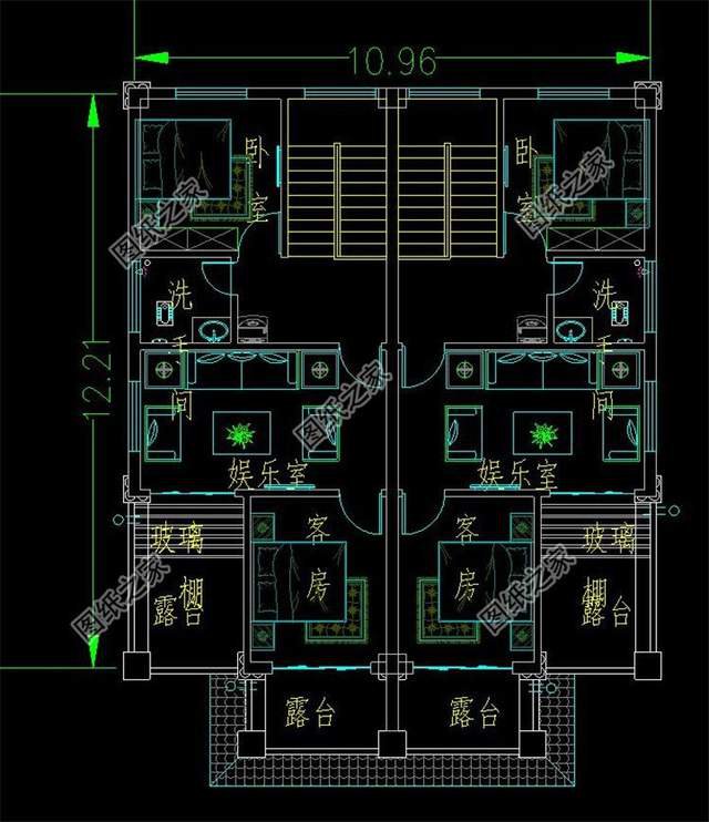 雙拼別墅設(shè)計合集，闔家歡樂，既舒適又溫馨