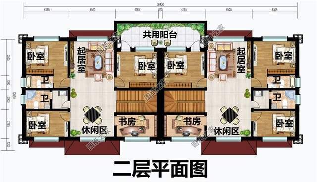 雙拼別墅設(shè)計合集，闔家歡樂，既舒適又溫馨