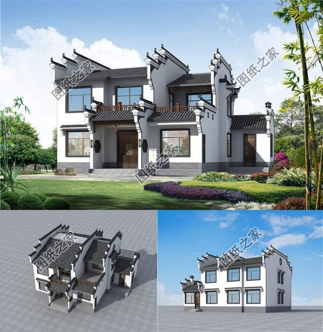 農村自建房設計圖集，感受家的溫度，擁入家的懷抱