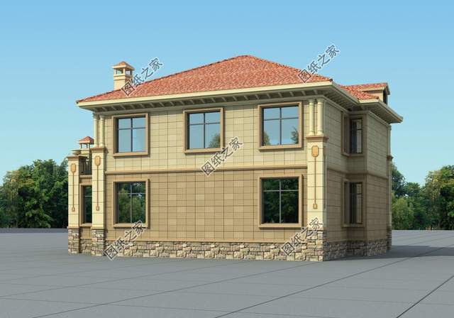 農(nóng)村自建房二層復(fù)式，一個老有所依的地方也是一個葉落歸根的家園