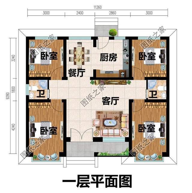 返鄉(xiāng)給父母建養(yǎng)老房，占地百來平方米最合適，簡單實(shí)用最重要