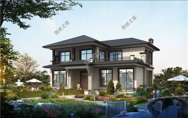 新中式別墅設(shè)計(jì)圖集，稱(chēng)心如意的房屋，心中最理想的住宅