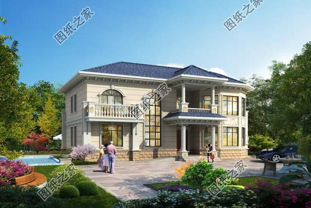 五套農(nóng)村別墅設(shè)計圖紙，大氣又實用，開春建房方便施工