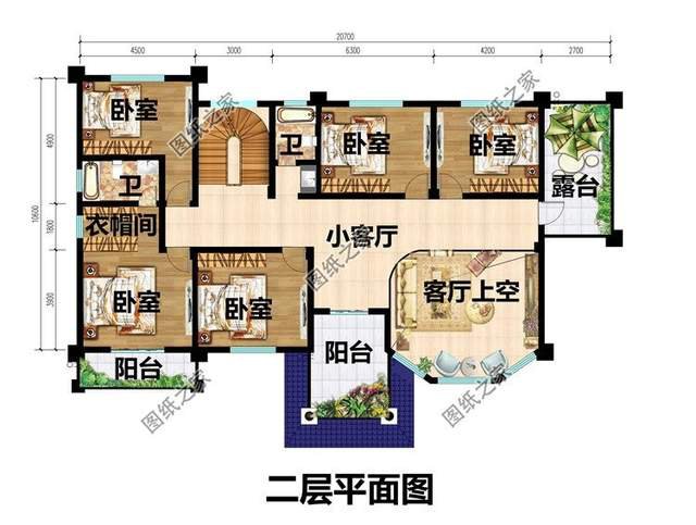 五套農(nóng)村別墅設(shè)計圖紙，大氣又實用，開春建房方便施工