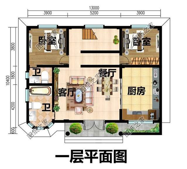 五套農(nóng)村別墅設(shè)計圖紙，大氣又實用，開春建房方便施工