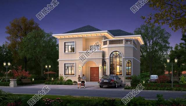 五套農(nóng)村別墅設(shè)計圖紙，大氣又實用，開春建房方便施工