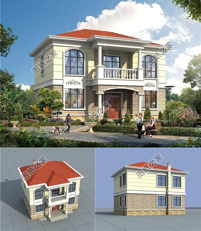 鄉(xiāng)村歐式別墅設(shè)計圖紙，奢華、舒適、古典大氣的代名詞