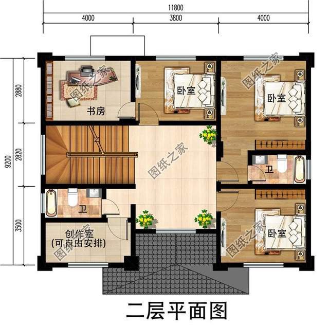 最美新中式農(nóng)村別墅設(shè)計，穩(wěn)重大氣中帶有流行時尚的氛圍