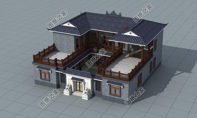傳統(tǒng)中式自建房設(shè)計(jì)，提高生活品質(zhì)，追求美好生活