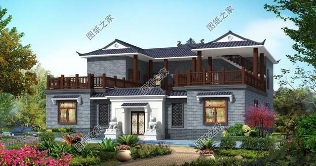 傳統(tǒng)中式自建房設(shè)計(jì)，提高生活品質(zhì)，追求美好生活