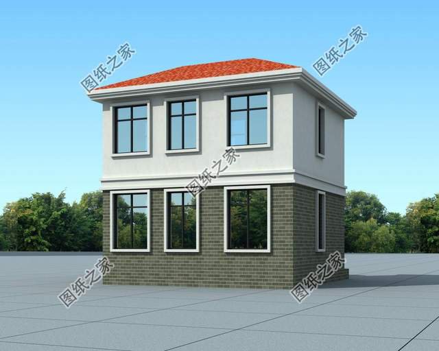 農(nóng)村小開(kāi)間戶(hù)型別墅，經(jīng)過(guò)精美設(shè)計(jì)構(gòu)思后完全不輸大別墅