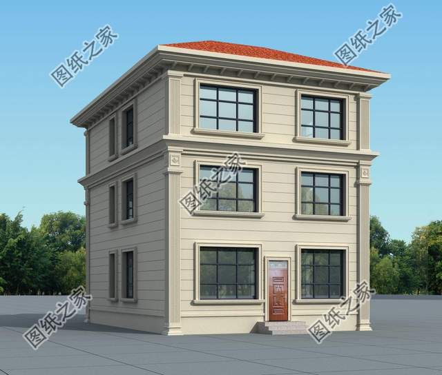 農(nóng)村小開(kāi)間戶(hù)型別墅，經(jīng)過(guò)精美設(shè)計(jì)構(gòu)思后完全不輸大別墅