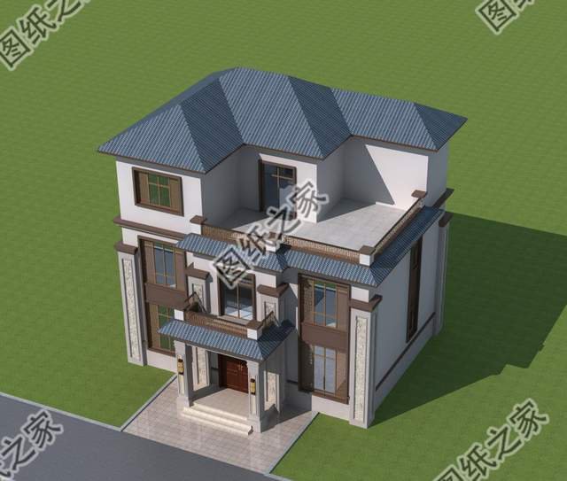 三層農村別墅設計，絕對的奢華好看，看上去倍有面子