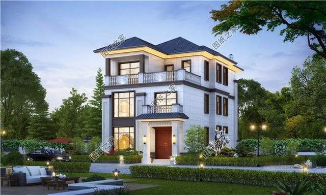 三層農村別墅設計，絕對的奢華好看，看上去倍有面子