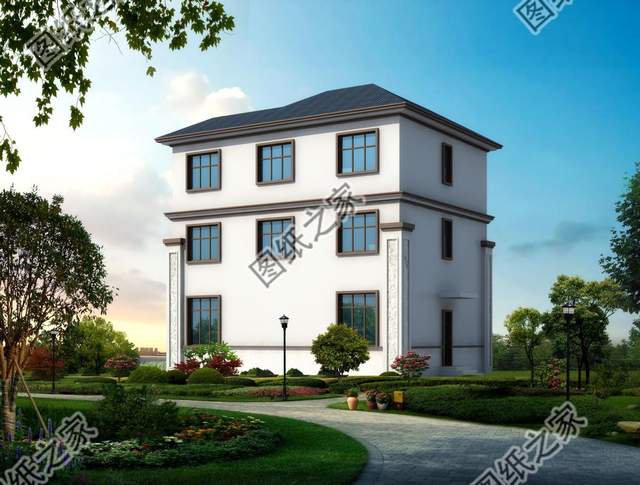 三層農村別墅設計，絕對的奢華好看，看上去倍有面子