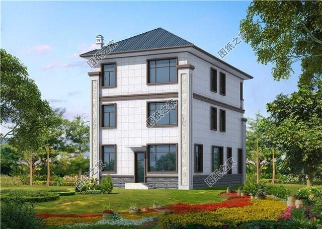 三層農村別墅設計，絕對的奢華好看，看上去倍有面子