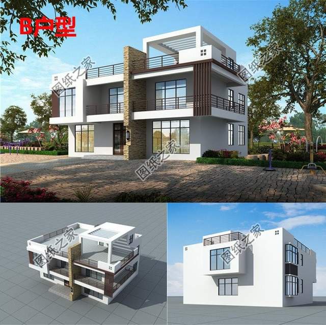 鄉(xiāng)村現(xiàn)代風別墅設計，引領農(nóng)村新潮流，顏值在線