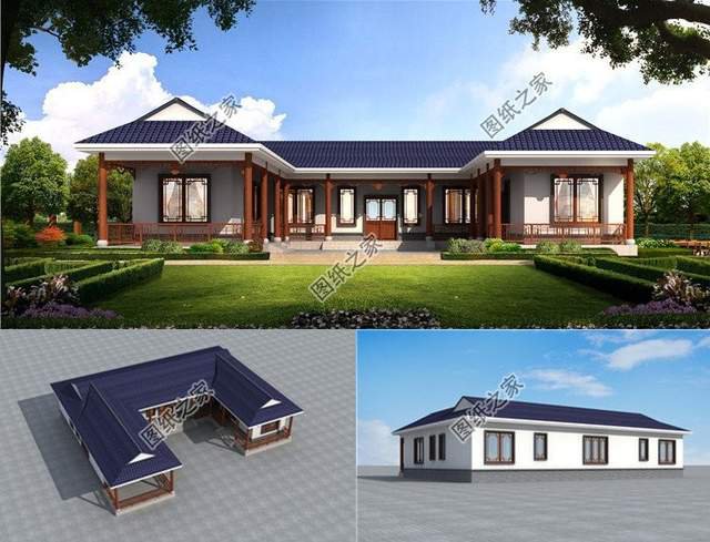 新中式自建別墅設(shè)計，造價經(jīng)濟(jì)，施工簡易，經(jīng)典戶型