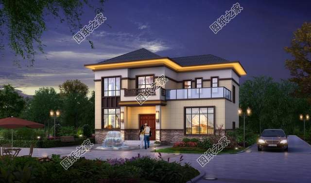 新中式農(nóng)村別墅設(shè)計(jì)，充滿復(fù)古氣息，美觀又實(shí)用