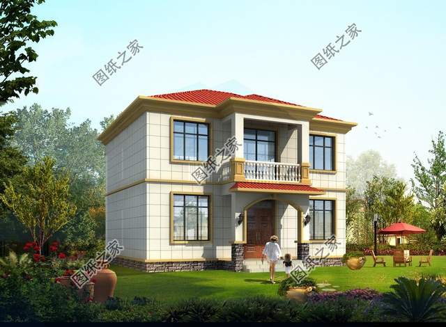 對稱式別墅設(shè)計，蘊含中國對稱之美的內(nèi)涵，美觀實用