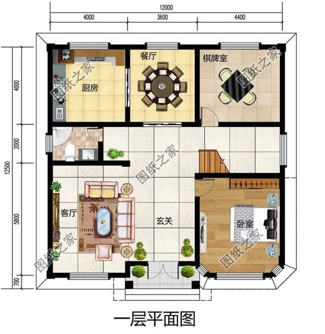 農(nóng)村帶老虎窗別墅設(shè)計，功能與風(fēng)情兼具，帶來美感和視覺沖擊
