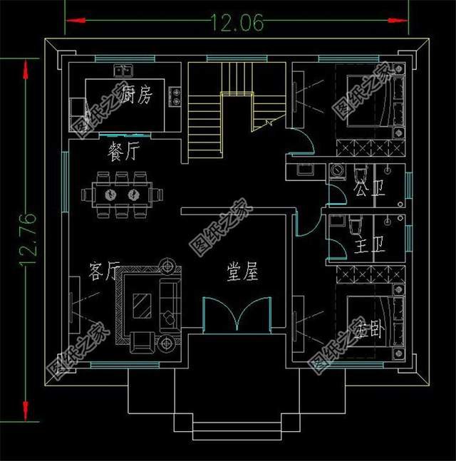 擁有超大落地窗的別墅設(shè)計，讓空間變得敞亮且設(shè)計美感十足