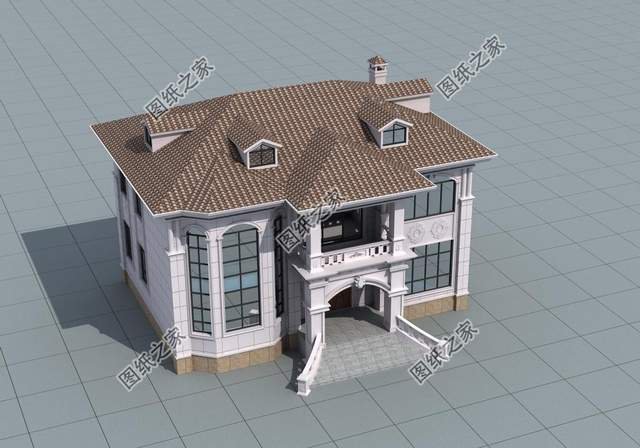 傳統(tǒng)歐式自建別墅設(shè)計(jì)，復(fù)古大氣，身臨其境的感覺