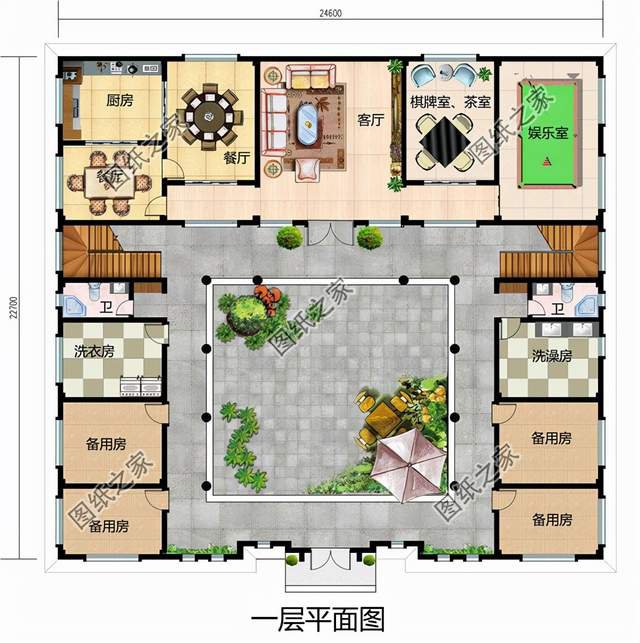 農(nóng)村中式別墅，是傳統(tǒng)文化的另一種表達(dá)，帶有文化氣息不失靈氣