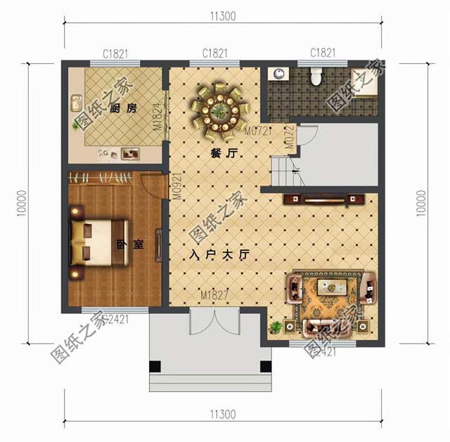 5款經(jīng)濟適用別墅，人人都能蓋得起的好戶型，造價不高施工簡易