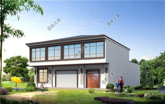 帶商鋪的農(nóng)村別墅設計，讓小地方生活更加輕松自在，安居樂業(yè)