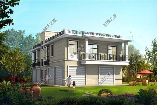 帶商鋪的農(nóng)村別墅設計，讓小地方生活更加輕松自在，安居樂業(yè)