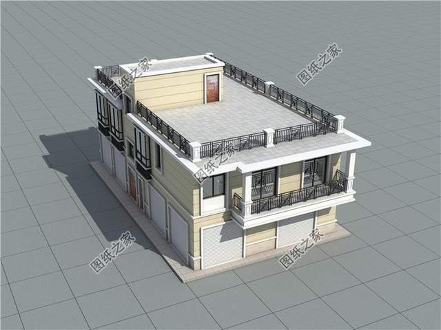 帶商鋪的農(nóng)村別墅設計，讓小地方生活更加輕松自在，安居樂業(yè)