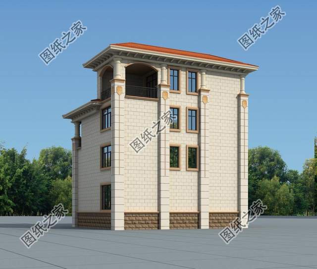 農(nóng)村高層自建別墅設(shè)計(jì)，城市的繁華不耽誤農(nóng)村的高樓林立