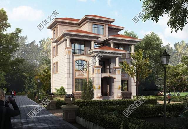 農(nóng)村高層自建別墅設(shè)計(jì)，城市的繁華不耽誤農(nóng)村的高樓林立