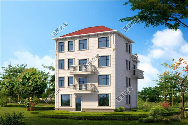 農(nóng)村高層自建別墅設(shè)計(jì)，城市的繁華不耽誤農(nóng)村的高樓林立