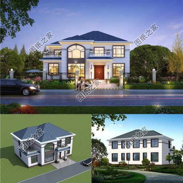 別致的農(nóng)村小別墅合集，精美好看的農(nóng)村小樓房設(shè)計(jì)實(shí)用造價(jià)低