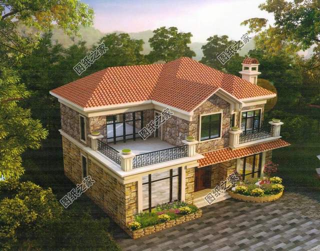 保留煙囪的農(nóng)村別墅設(shè)計(jì)，濃郁的煙火氣息，充滿回憶