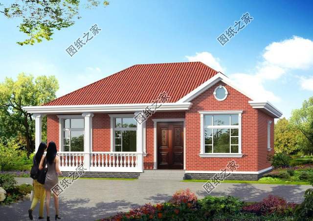 一層小別墅設(shè)計(jì)，實(shí)在的農(nóng)村房屋，舒適的農(nóng)村生活