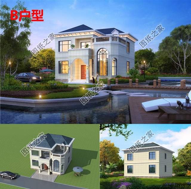 5套經(jīng)典美觀歐式別墅，建房風(fēng)格主流之一，無可撼動(dòng)的地位