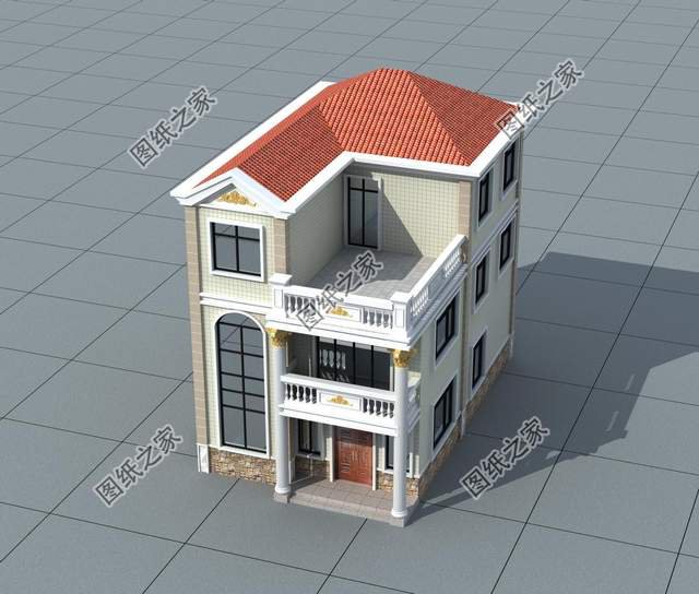 農(nóng)村小戶型建房就應(yīng)該這么蓋，美觀又氣派，忍不住分享給你們