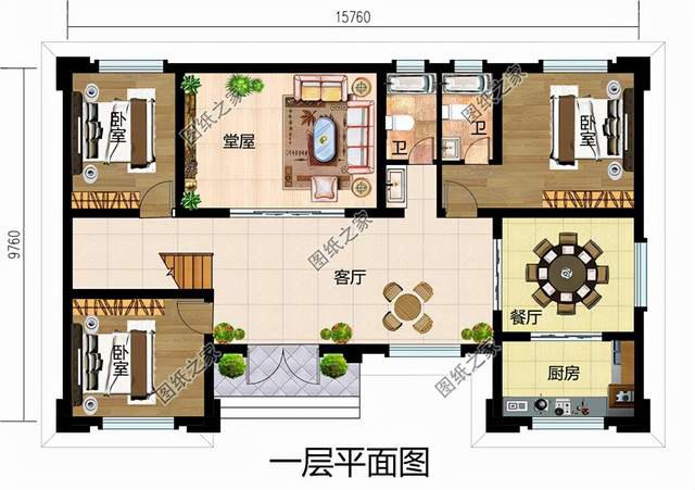 建好房還得是中式風(fēng)格，溫馨又舒適，富有中國人特有的文化內(nèi)涵