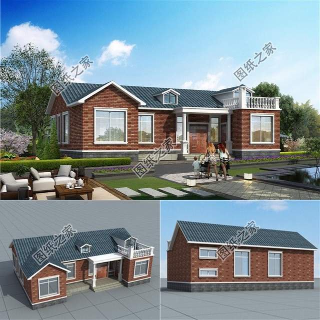 一層半農(nóng)村自建房合集，提升生活質(zhì)量，兼具美觀與實用性