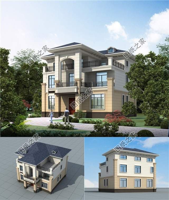 簡約歐式別墅的強勢襲擊，獨特的西方時尚，讓你眼前一亮