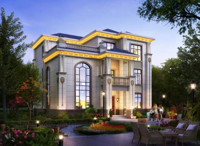 簡約歐式別墅的強勢襲擊，獨特的西方時尚，讓你眼前一亮