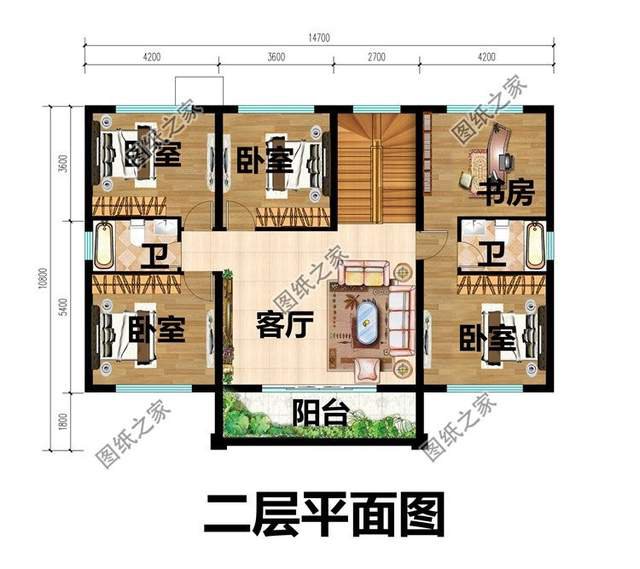 5款農(nóng)村別墅功能性強設計，生活居住舒適，足矣一家人使用
