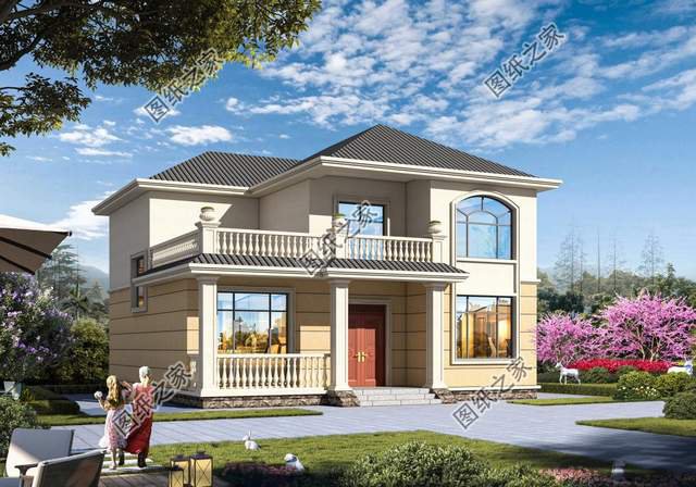 8款農(nóng)村二層自建房推薦，回村建房還得是建二層，顏值在線