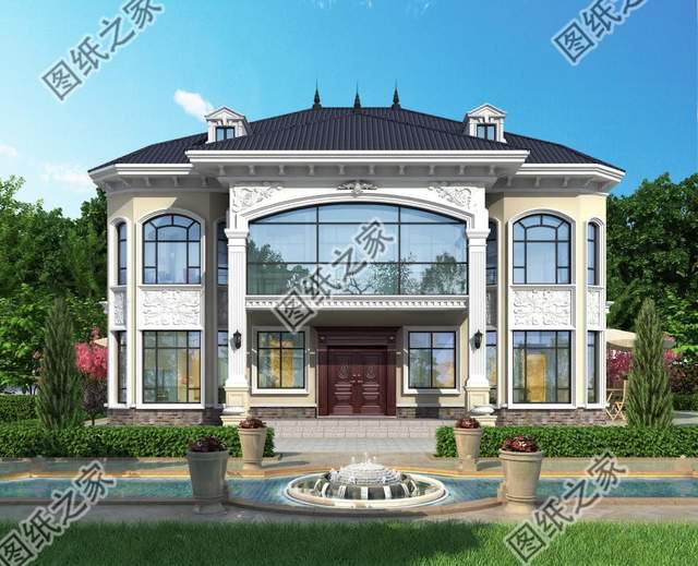 8款歐式別墅設計，農(nóng)村建房風格的領跑者，強烈推薦