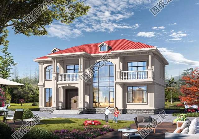 8款歐式別墅設計，農(nóng)村建房風格的領跑者，強烈推薦