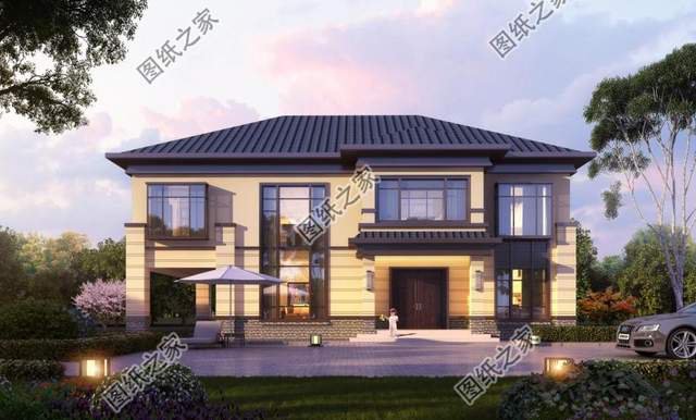 10款新中式風(fēng)格別墅設(shè)計(jì)，每一款都美到無法自拔，不信你不心動